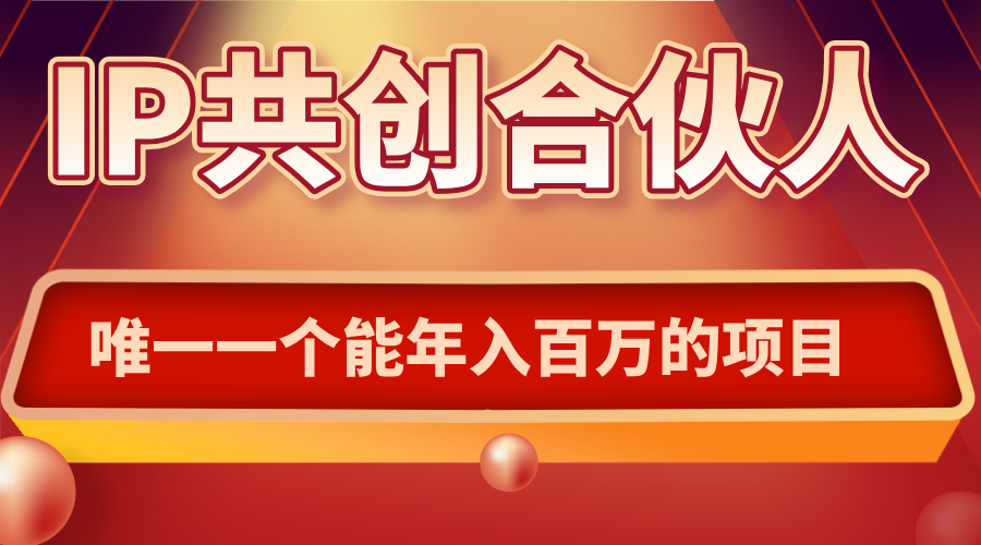 如何通过IP共创合伙人一起合伙“卖项目”-shlyzo