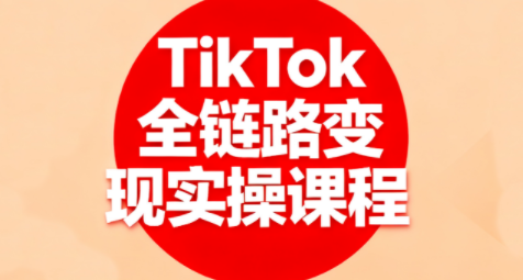小杨老师·TikTok全链路变现实操课程-shlyzo