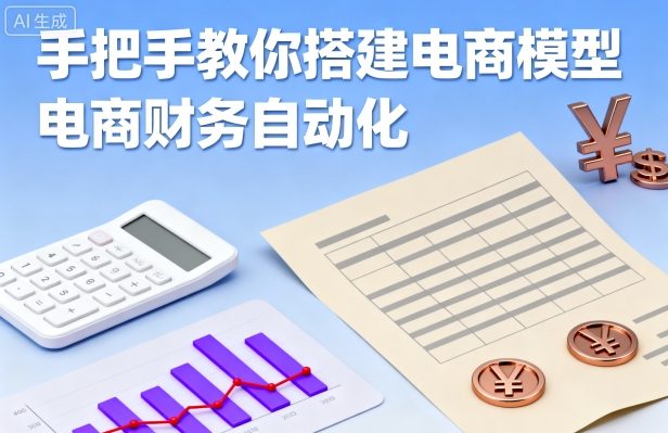 手把手教你搭建电商模型-电商财务自动化-shlyzo
