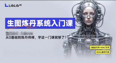 LibLibAI哩布哩布生图炼丹系统入门课，从生图到炼丹，只学这一门就够了-shlyzo